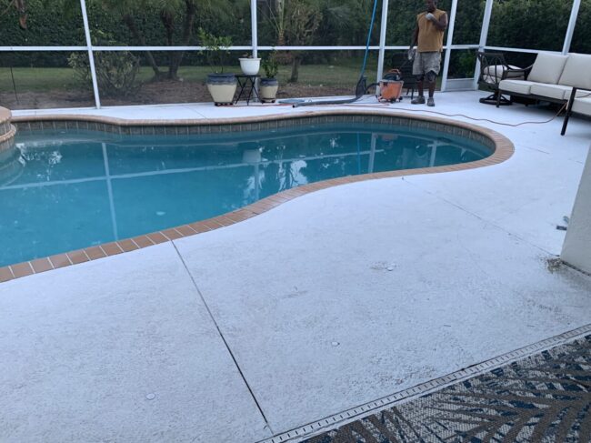LuxCon Painting Sarasota Florida pool painting